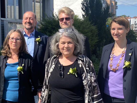 Die fünf Personen des Grünen Klubs