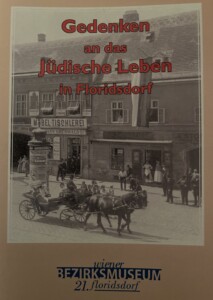 Buchcover "Gedenken an das Jüdische Leben in Floridsdorf"