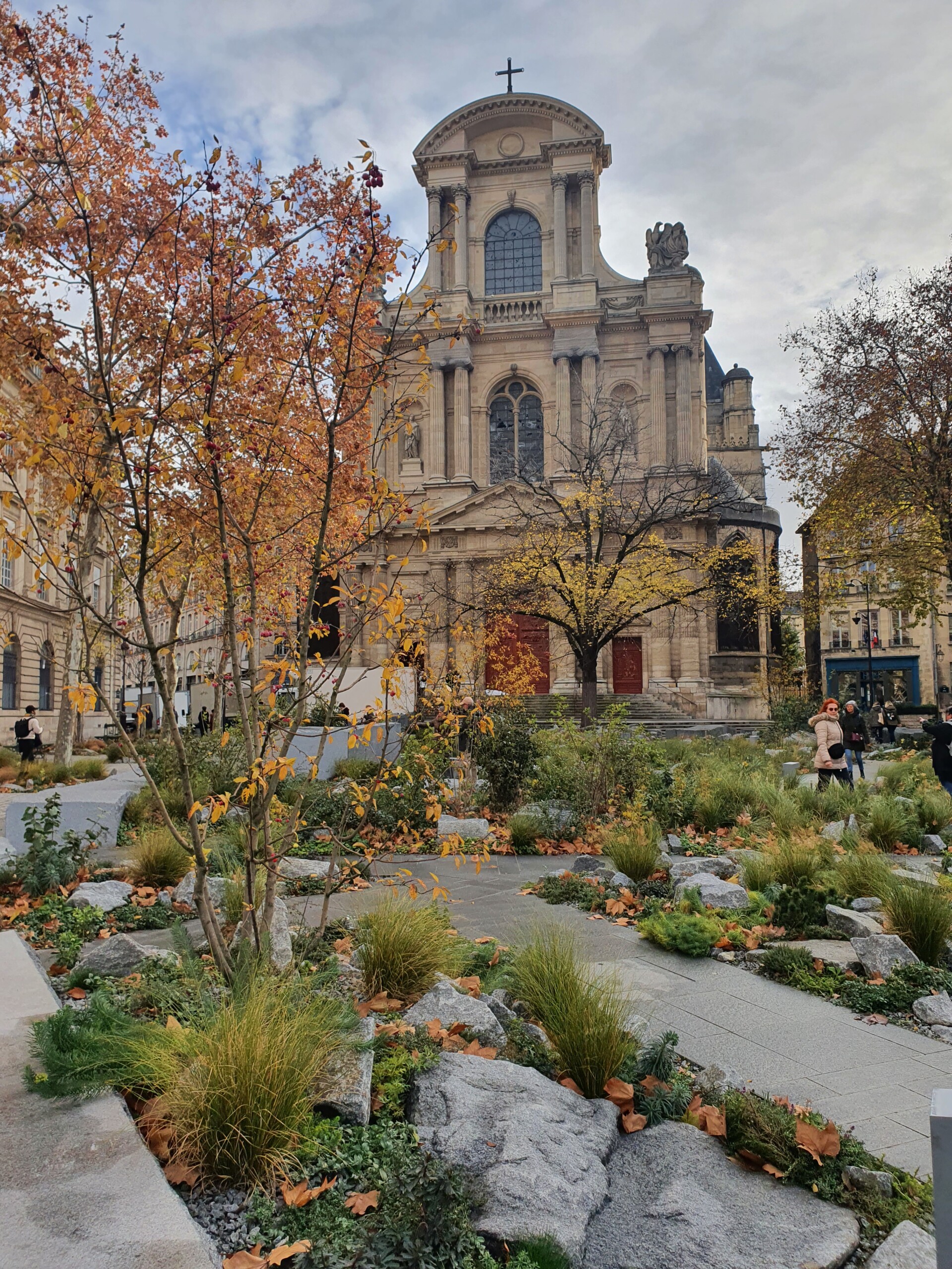 Platzgarten in Paris